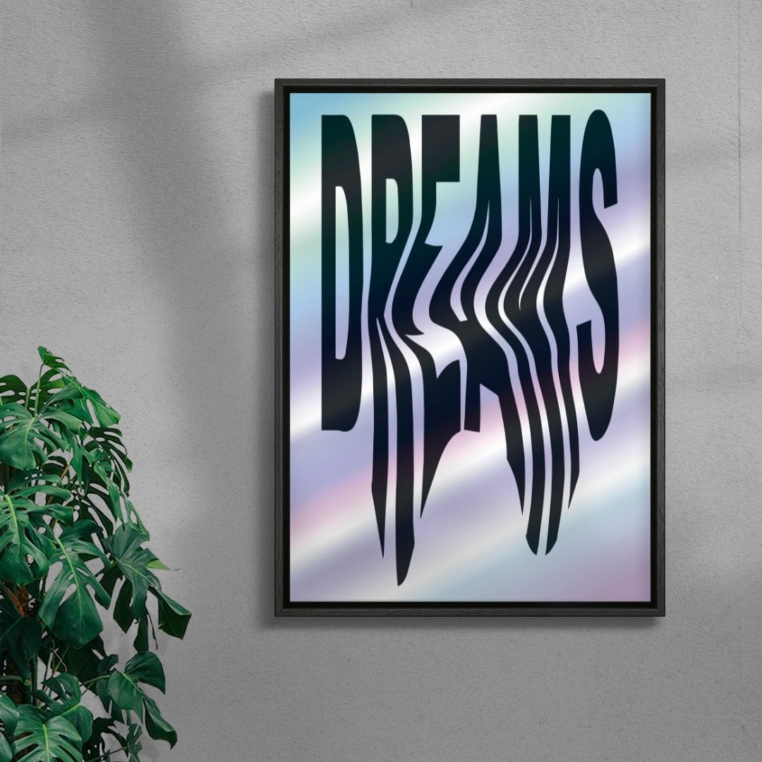 Dreams contemporary wall art print by Ignorance1 - sold by DROOL