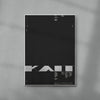 KALT contemporary wall art print by Roman Post. - sold by DROOL