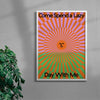 Spend a Lazy Day With Me contemporary wall art print by John Schulisch - sold by DROOL