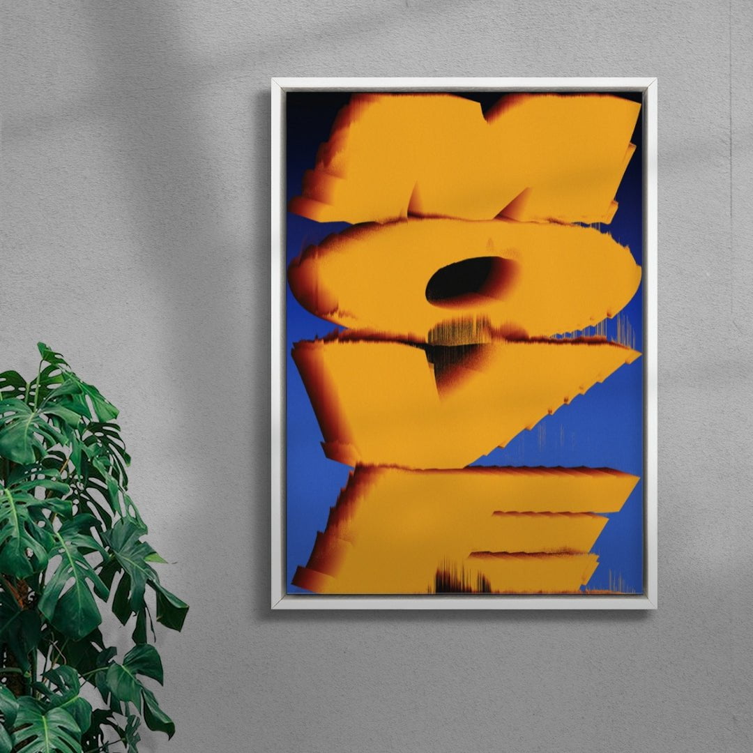Move contemporary wall art print by Sheyi Adebayo - sold by DROOL
