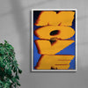 Move contemporary wall art print by Sheyi Adebayo - sold by DROOL