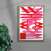 WHOOP contemporary wall art print by Bollo - sold by DROOL