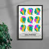 Headspace contemporary wall art print by Studio Trikken - sold by DROOL