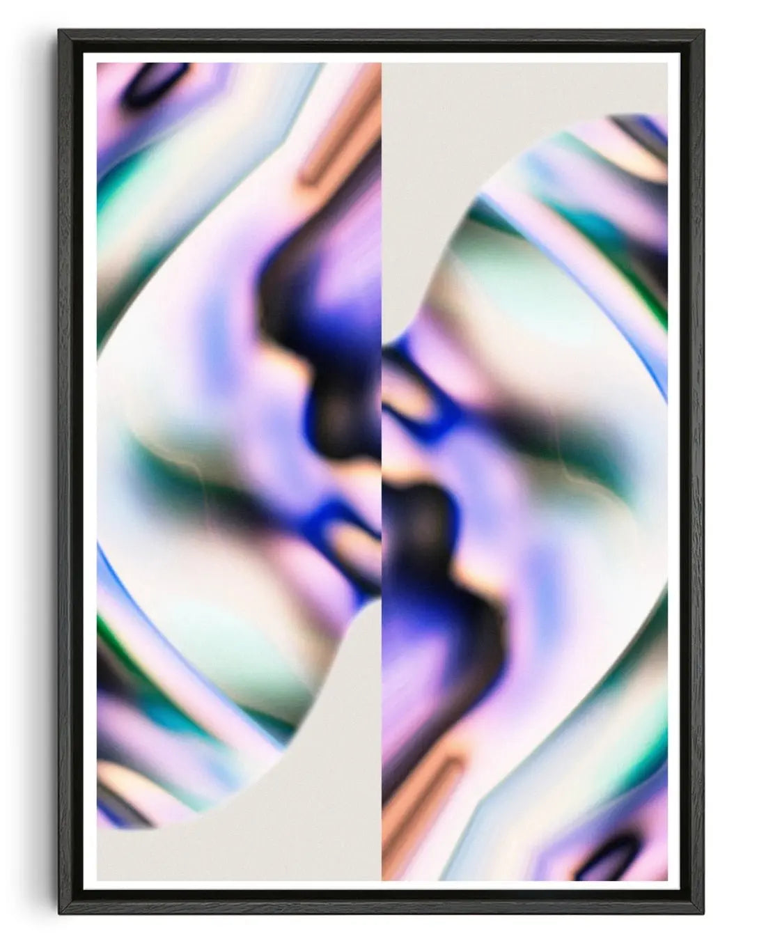 Parallels contemporary wall art print by Henry M. - sold by DROOL