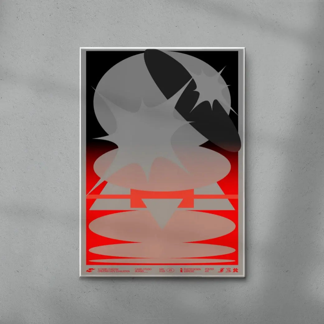 How Ideas Occur contemporary wall art print by Casiel Checoni - sold by DROOL