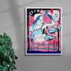 Thunderwater contemporary wall art print by Billy Bagilhole - sold by DROOL
