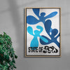 State of Flow contemporary wall art print by 3WillyT - sold by DROOL