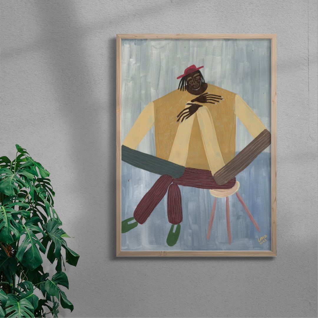 Far Away contemporary wall art print by Studio IMO - sold by DROOL