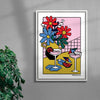 Apero contemporary wall art print by Paolinoshka - sold by DROOL