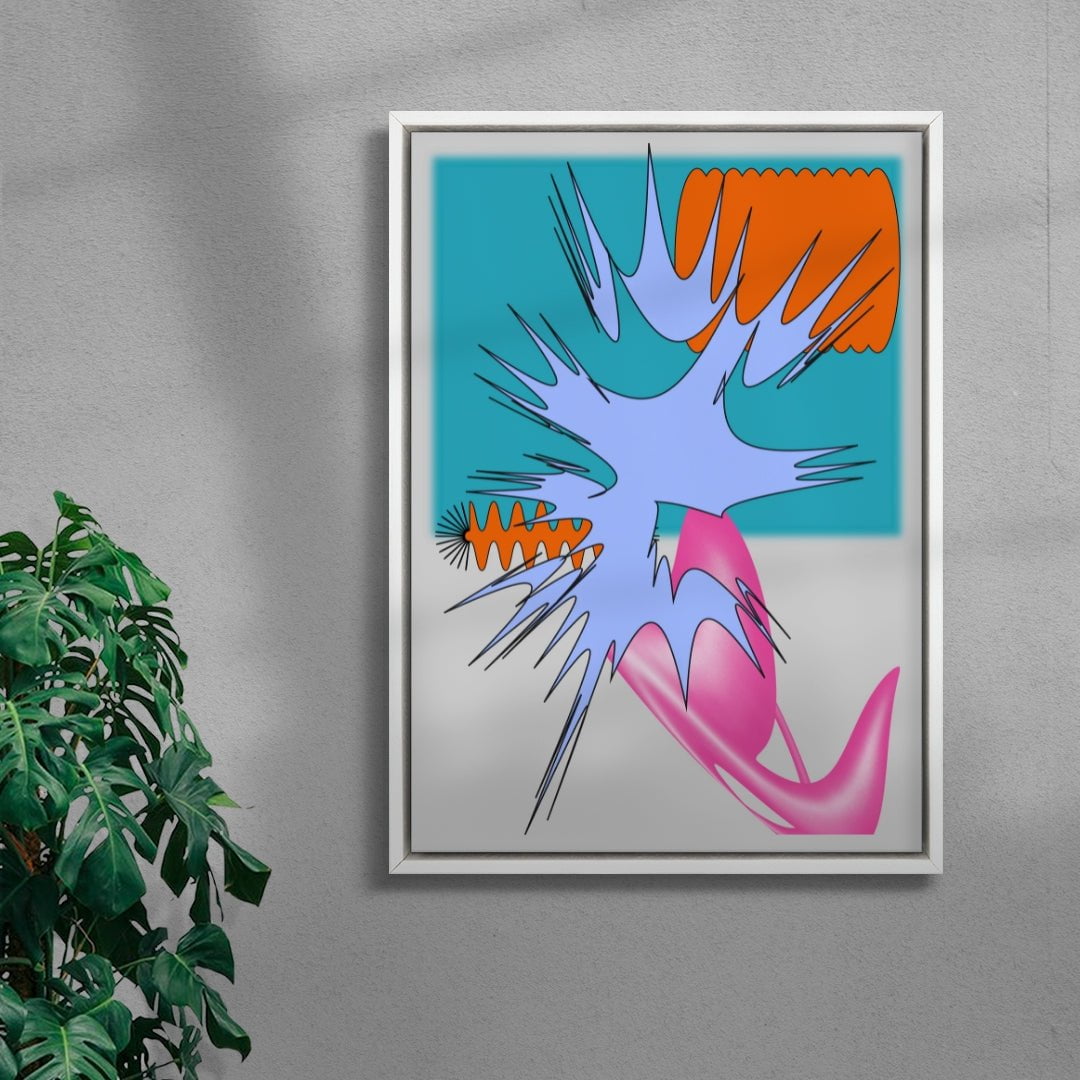 Clap contemporary wall art print by Tristan Huschke - sold by DROOL