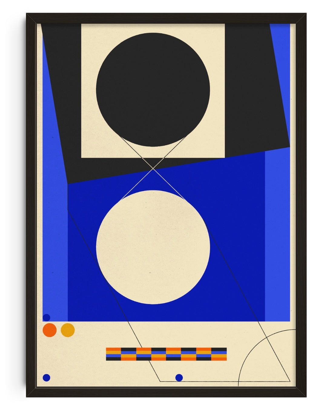 Synergy contemporary wall art print by Tristan Huschke - sold by DROOL