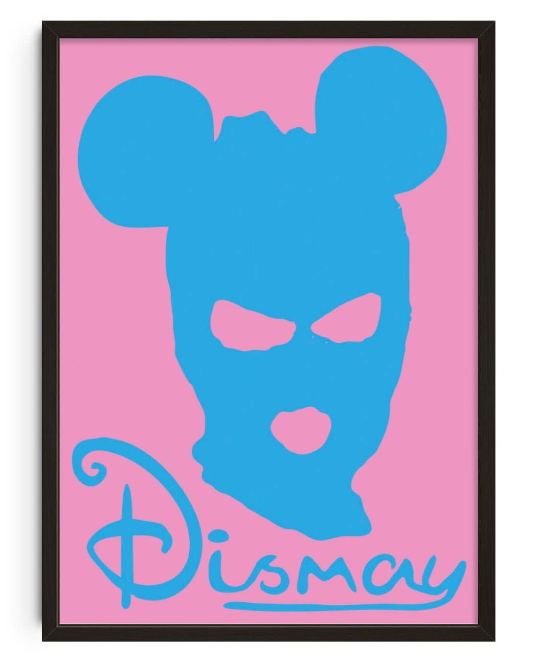 DISMAY contemporary wall art print by Max Blackmore - sold by DROOL