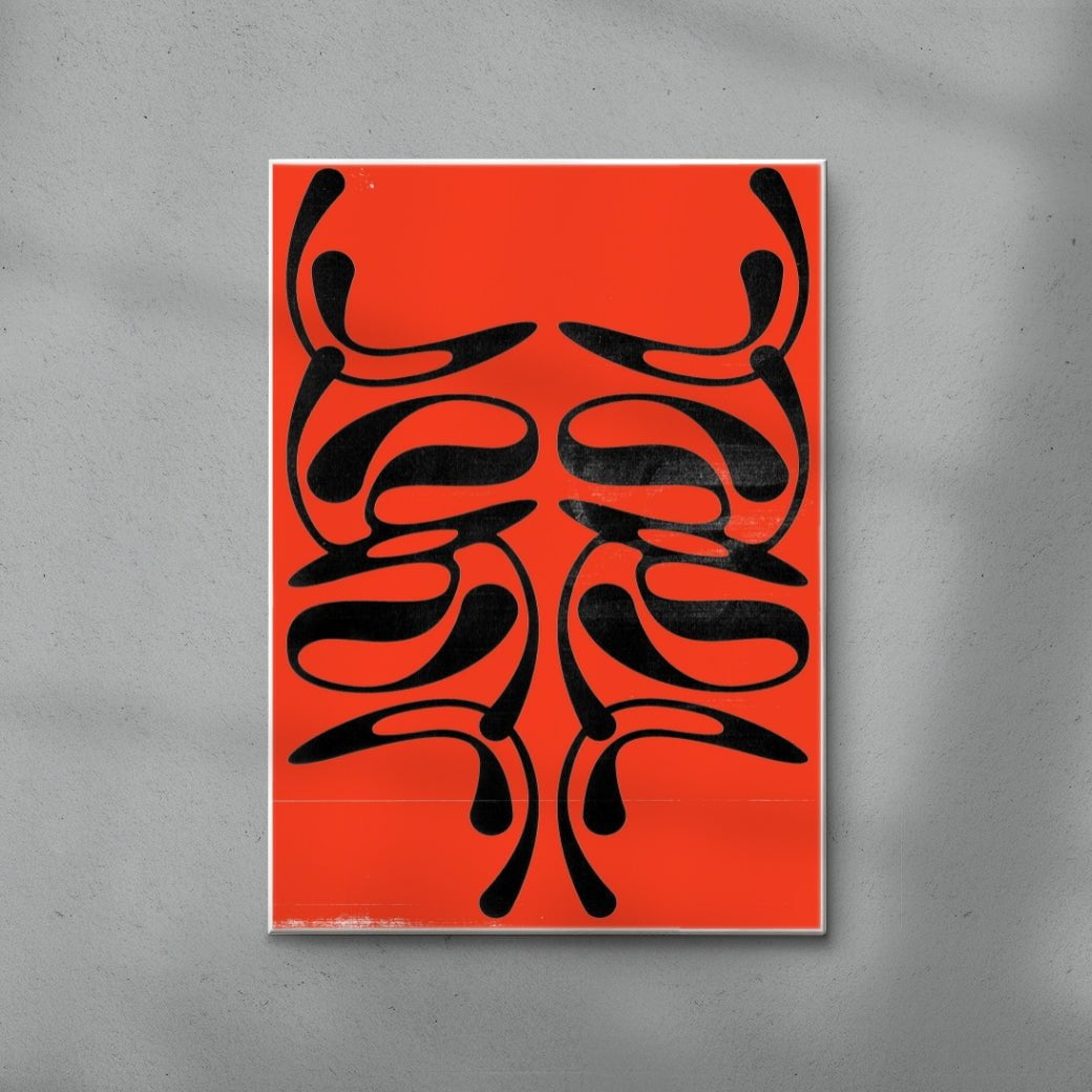 Untitled 01 (Fluidity Series) contemporary wall art print by Vlad Boyko - sold by DROOL