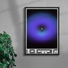 View of Point contemporary wall art print by Henry M. - sold by DROOL