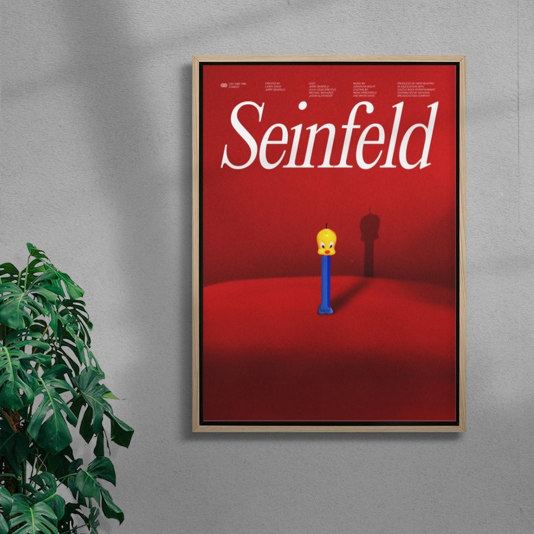 Seinfeld contemporary wall art print by Justyna Frąckiewicz - sold by DROOL