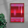 Quadraluv contemporary wall art print by Kim Van Vuuren - sold by DROOL