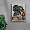 Secret No. 1 contemporary wall art print by LINWENXIN - sold by DROOL