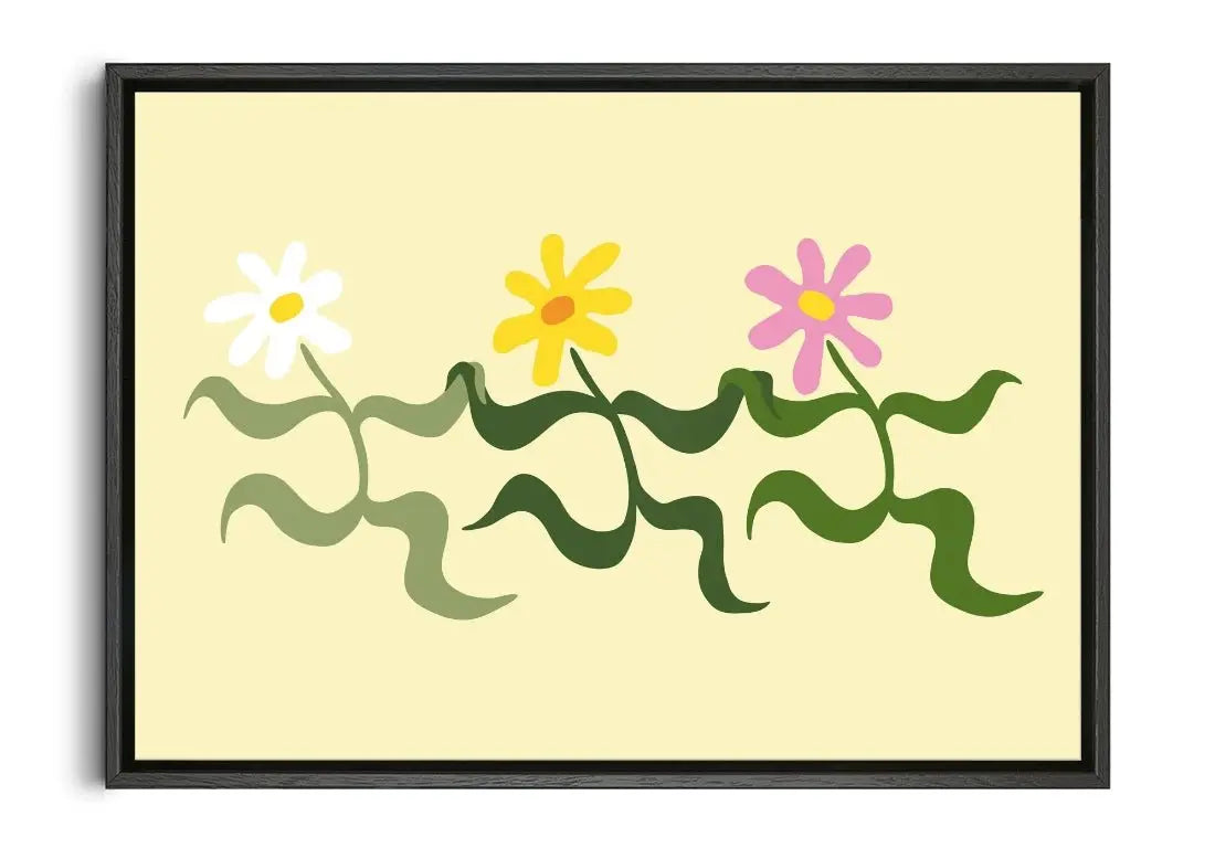 Flower 5 contemporary wall art print by Max Blackmore - sold by DROOL