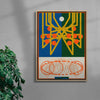 Behavior contemporary wall art print by Tristan Huschke - sold by DROOL