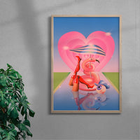 Thumbnail for Relaxation in the Sun contemporary wall art print by Paulina Almira - sold by DROOL