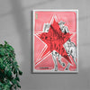 Outlaw contemporary wall art print by Caitlin Flood-Molyneux - sold by DROOL