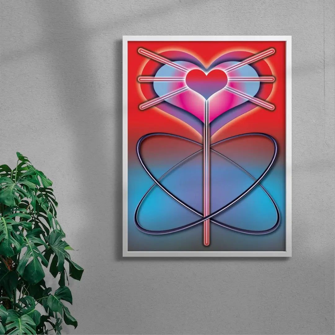 Power To You contemporary wall art print by Klara Troost - sold by DROOL