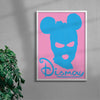 DISMAY contemporary wall art print by Max Blackmore - sold by DROOL