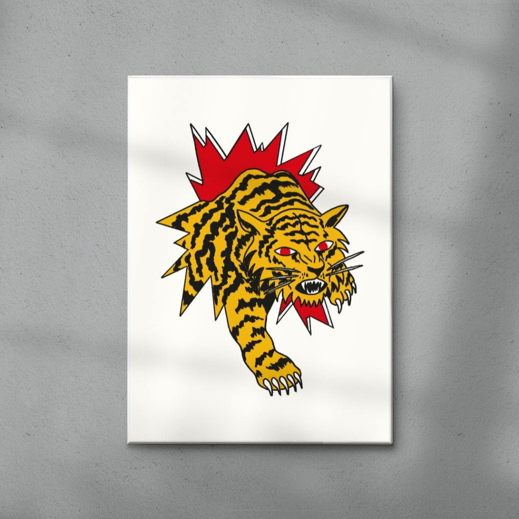 Spiritual Dimension contemporary wall art print by Juan Sebastián Rosillo - sold by DROOL
