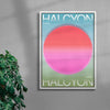 Halcyon days (daze) contemporary wall art print by John Schulisch - sold by DROOL