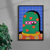 See You contemporary wall art print by Azaazelus - sold by DROOL