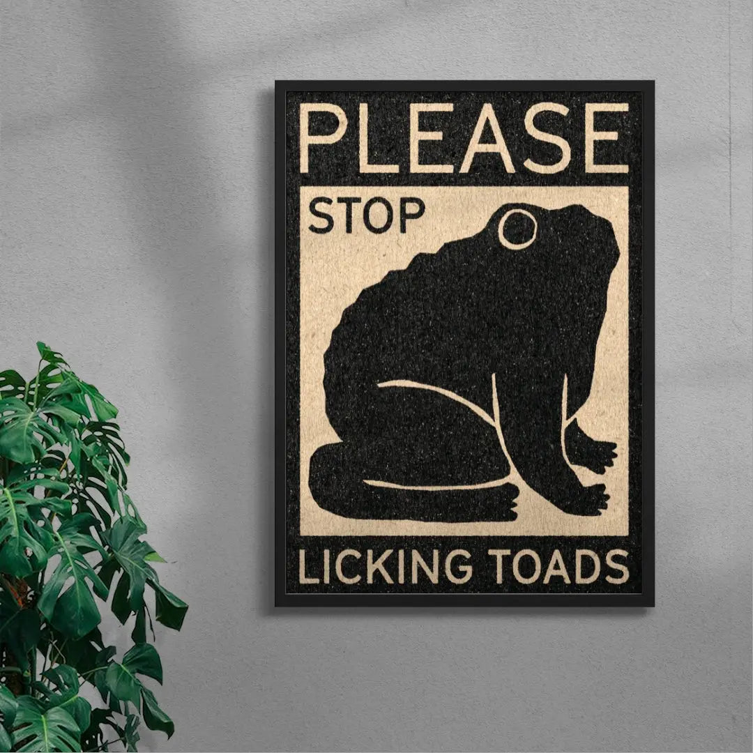 Please Stop Licking Toads