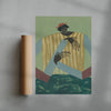 We are Here, No.1 contemporary wall art print by Studio IMO - sold by DROOL