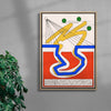 Path contemporary wall art print by Tristan Huschke - sold by DROOL