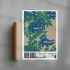 Wisteria Gardens contemporary wall art print by George Kempster - sold by DROOL