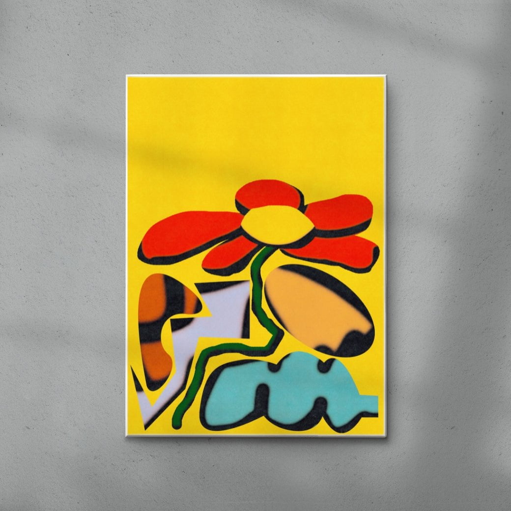 The Only Way Out Is Through contemporary wall art print by Matouš Marťák - sold by DROOL