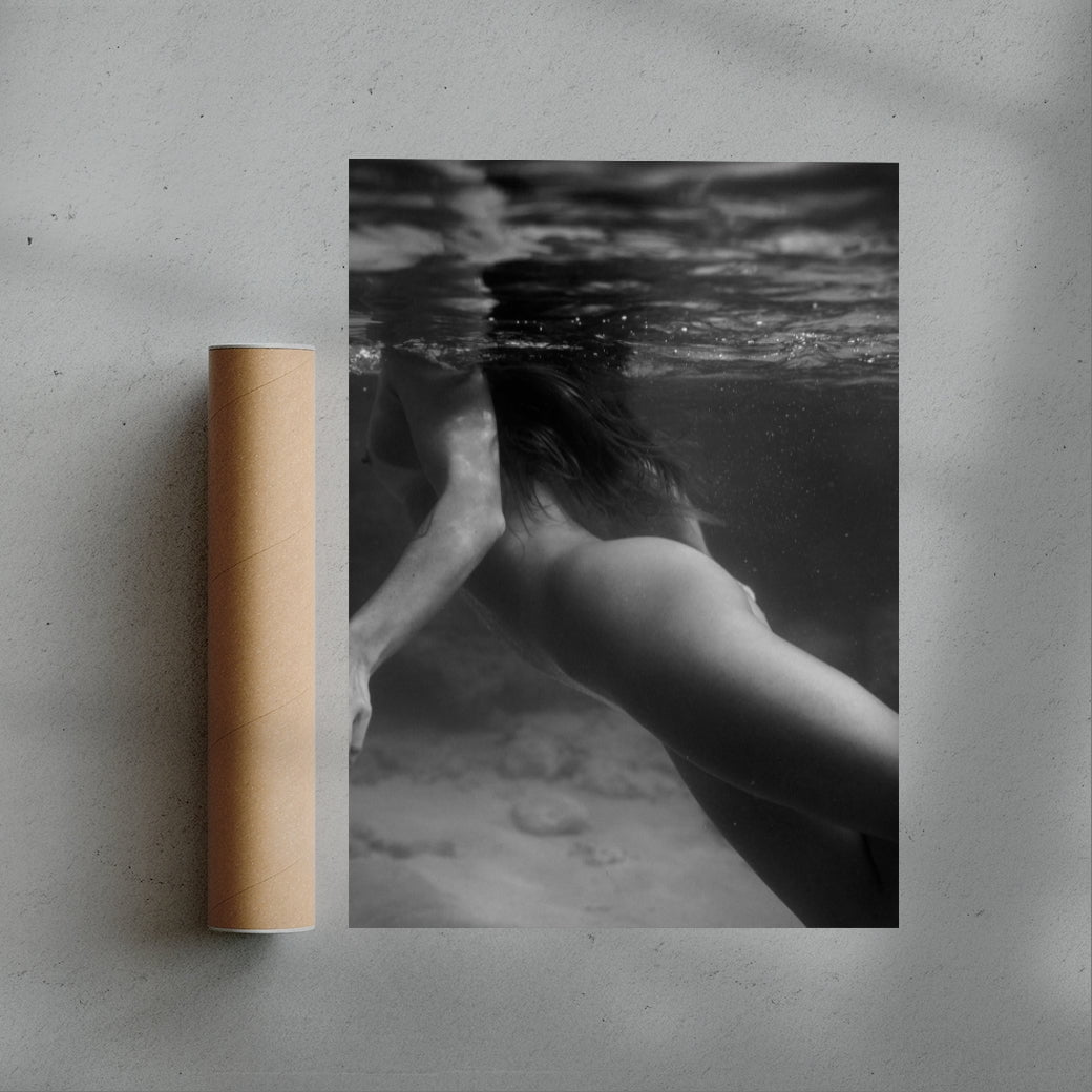 Submerged Soul contemporary wall art print by Gregory Tauziac - sold by DROOL