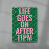 Life Goes On After 11PM contemporary canvas art print by Maxim Dosca - sold by DROOL