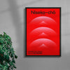 Niseko contemporary wall art print by John Schulisch - sold by DROOL