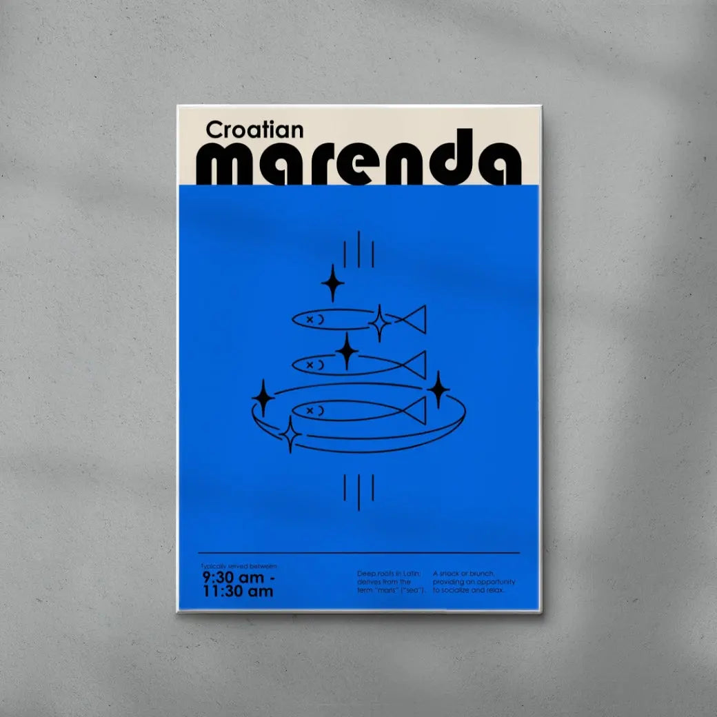 Croatian Marenda Fish