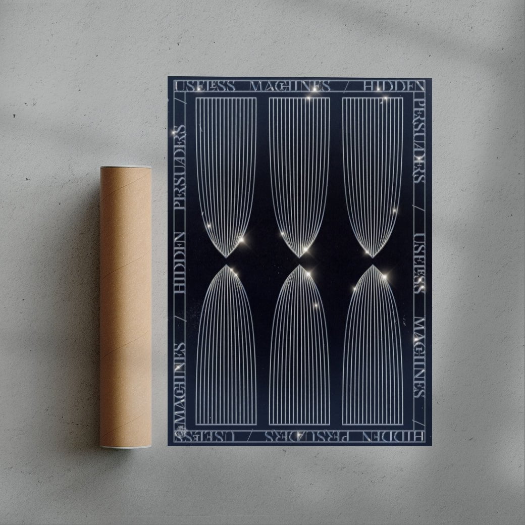 Useless Machines contemporary wall art print by Alexander Khabbazi - sold by DROOL