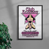 Club Ecstasy contemporary wall art print by Othman Zougam - sold by DROOL
