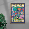 Psychedelia contemporary wall art print by Reza Hasni - sold by DROOL