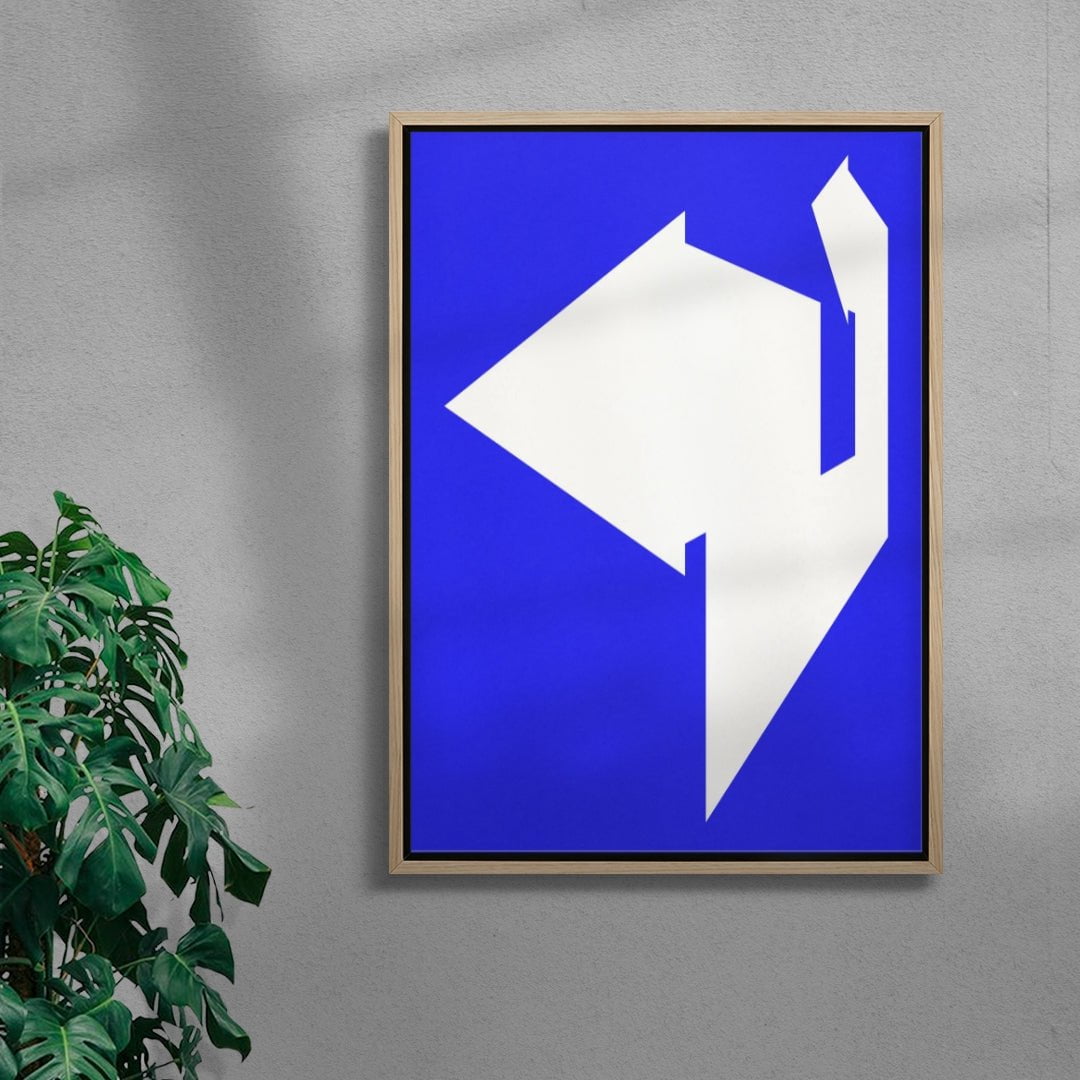 Thataway contemporary wall art print by Edan Strachan - sold by DROOL