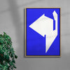 Thataway contemporary wall art print by Edan Strachan - sold by DROOL