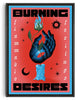 Cargar imagen en el visor de la galería, Burning Desires contemporary wall art print by Itamar Makover - sold by DROOL