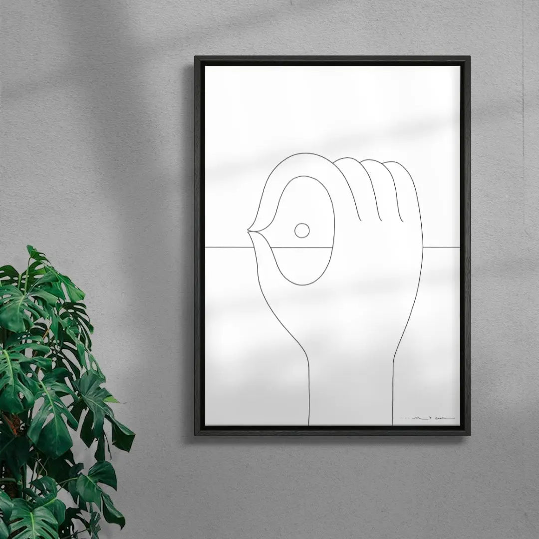 focus contemporary wall art print by CHIAKI KOBAYASHI - sold by DROOL