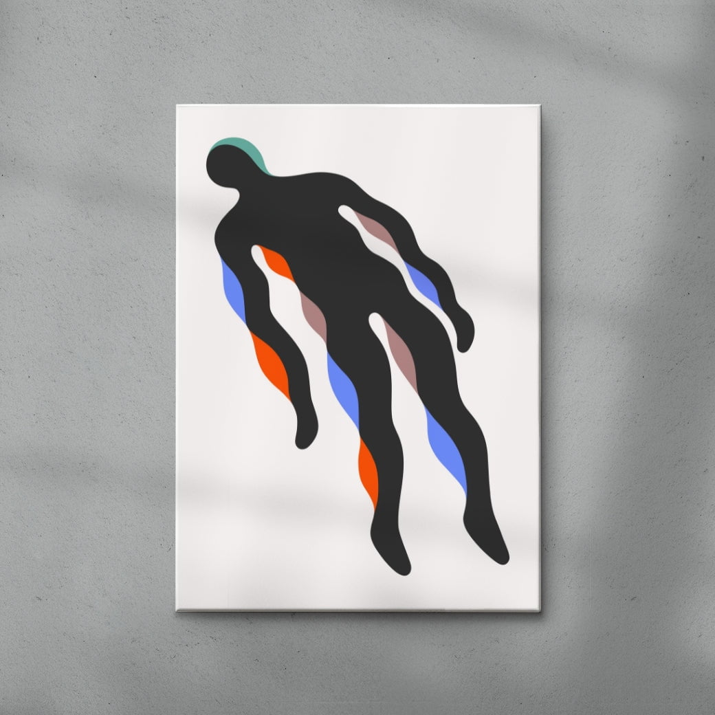 Elevate contemporary wall art print by David Vanadia - sold by DROOL
