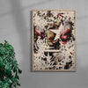 I Breathe What You Breathe contemporary wall art print by Kitasavi - sold by DROOL