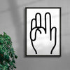 Fall 01 contemporary wall art print by David Vanadia - sold by DROOL