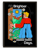 Brighter Days contemporary wall art print by Jamie Muck - sold by DROOL